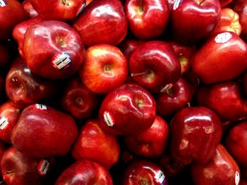 Full frame shot of strawberries