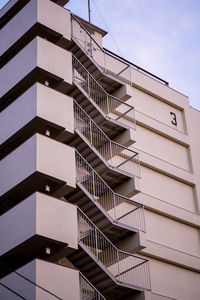 Low angle view of building against sky