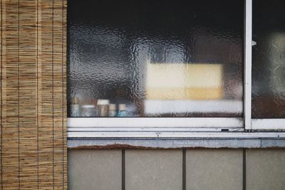 Close-up of window