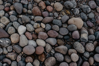 Full frame shot of stones