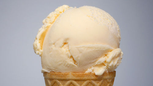 Close-up of ice cream