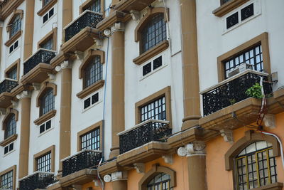 Low angle view of residential building