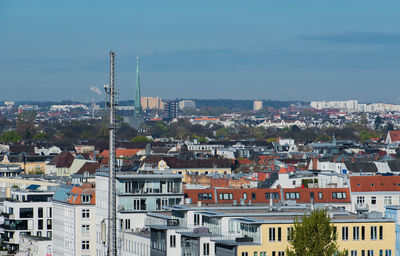 Cityscape against sky