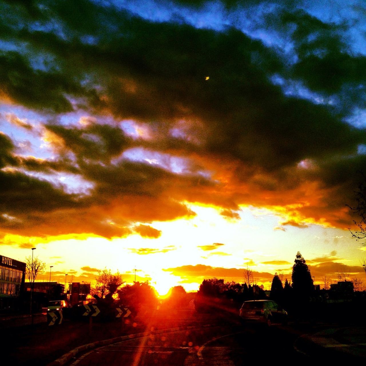 Autopista hacia el cielo