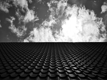 black and white