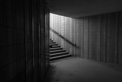 Interior of abandoned building