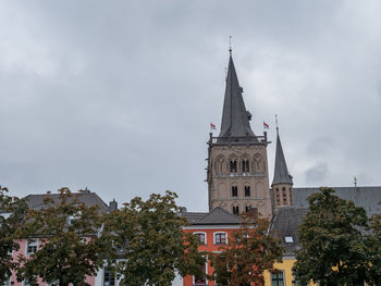 Xanten at the river rhine