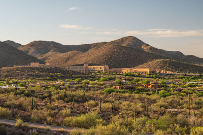 Tucson, arizona - july 2, 2021. jw marriott starr pass resort and spa in tucson, arizona,