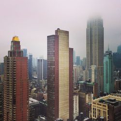 Skyscrapers against sky