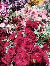 Close-up of rose bouquet