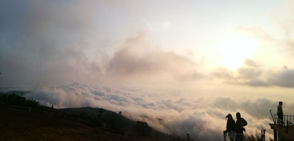 Panoramic view of tree against sky