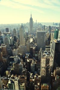 Aerial view of a city