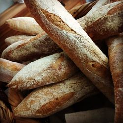 Full frame shot of bread