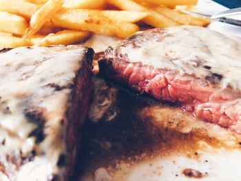 Close-up of food in plate