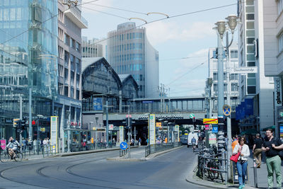 View of buildings in city