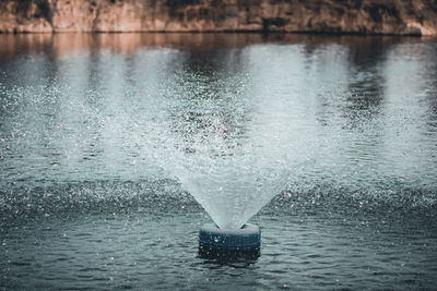 Close-up of fountain