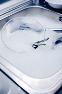 Close-up of dental equipment