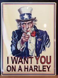 Portrait of man with text