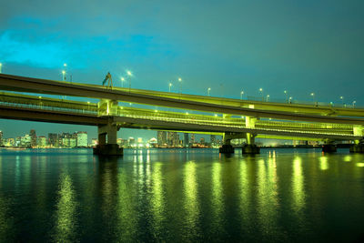 Access to rainbow bridge, odaiba, tokyo, kanto region, honshu, japan