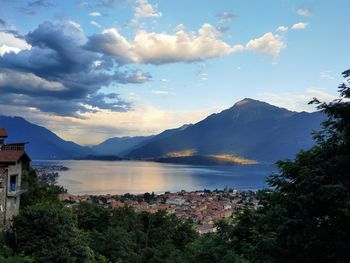 Lake como view