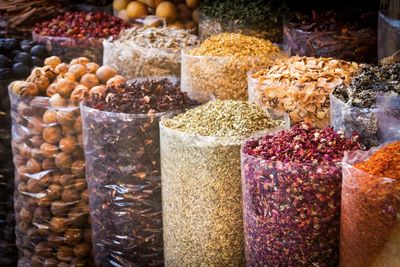Close-up of vegetables for sale in market