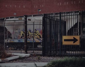 Graffiti on wall of building