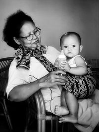 Portrait of a baby girl