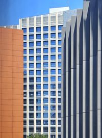 Low angle view of modern building