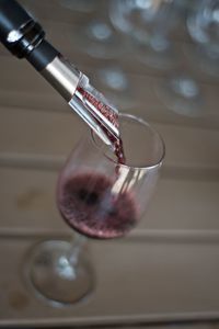 Close-up of electric lamp