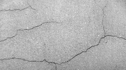 Full frame shot of cracked wall