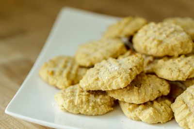 Close-up of food in plate
