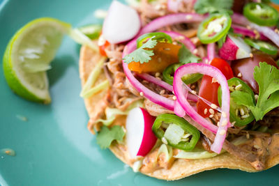 Close-up of salad