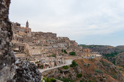 Beautiful city of matera in italy