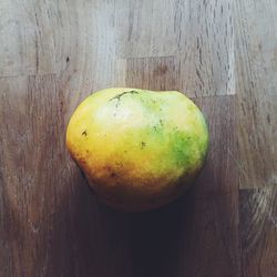 Close-up of fruit on table