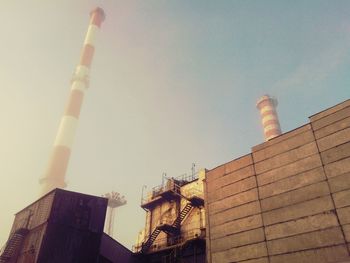 Low angle view of building against sky