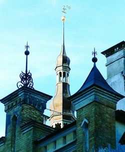 Low angle view of church