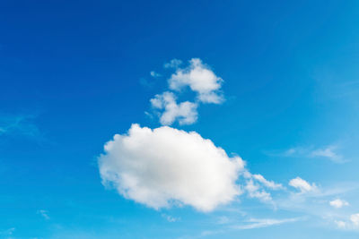 Low angle view of clouds in sky