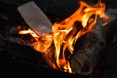 burning
