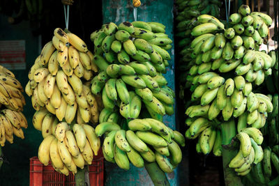 Fruits for sale at market stall