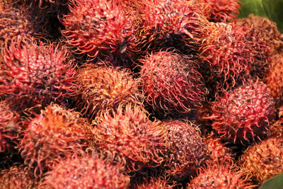 Full frame shot of berries in market