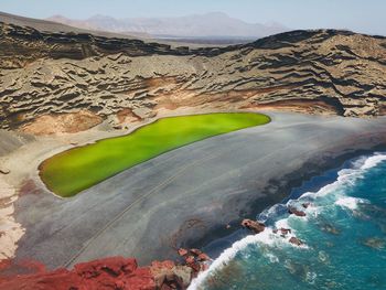Aerial view of landscape