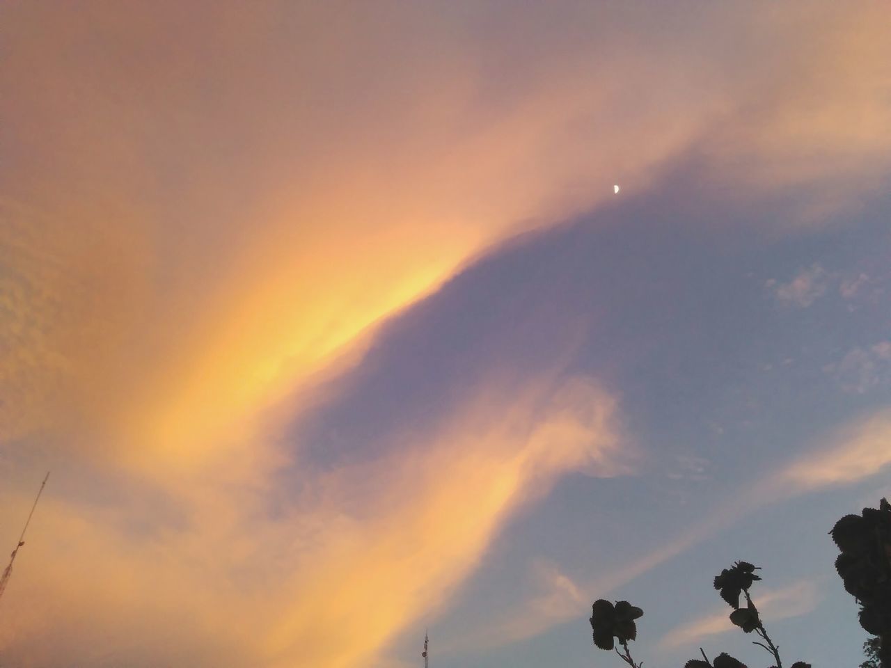 LOW ANGLE VIEW OF SKY DURING SUNSET