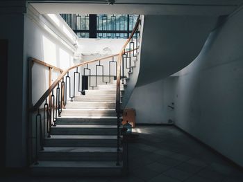 Staircase in building