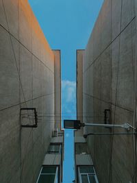 Buildings against blue sky