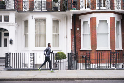 Jogger running