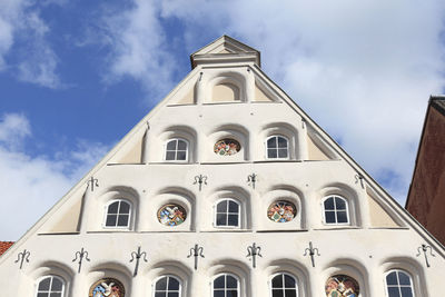 Low angle view of cathedral against sky