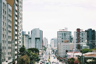 Buildings in city