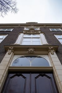 Low angle view of building against sky