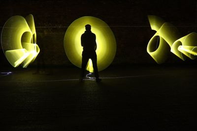 illuminated