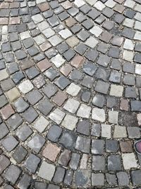 Full frame shot of footpath